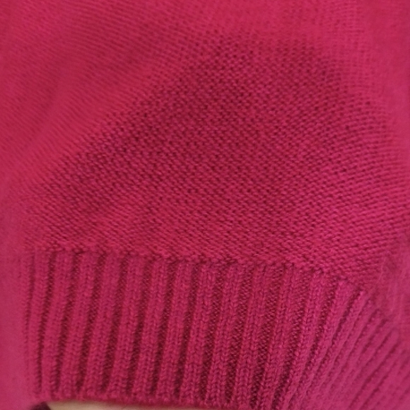 Umgee Oversized Deep Pink V-Neck Sweater Cozy small Leggings Athlesiure - Picture 7 of 10
